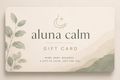 Aluna Calm Gift Card